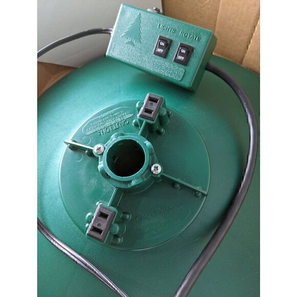 Home logic Rotating Christmas‎ Tree Stand For Artificial Trees Holds 2000 Lights - Picture 4 of 8